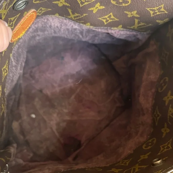 Louis Vuitton Classic Monogram Brown Tote - Picture 6 of 7